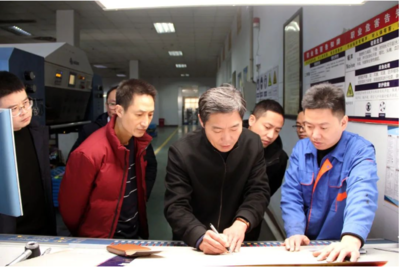 深化校企合作 共促科技創新--齊魯工業大學基輔學院院長褚夫強一行蒞臨綜藝聯創考察交流